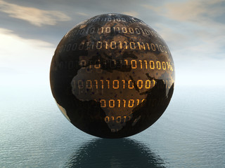 Wall Mural - world globe