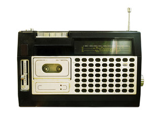 retro radio (tape recorder)