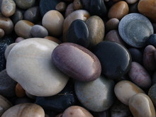 Beach Pebbles And Rocks V