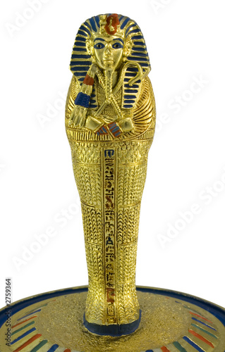 Fotografía tutankhamun's royal sarcophagus