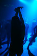 silhouette einer jungen tänzerin