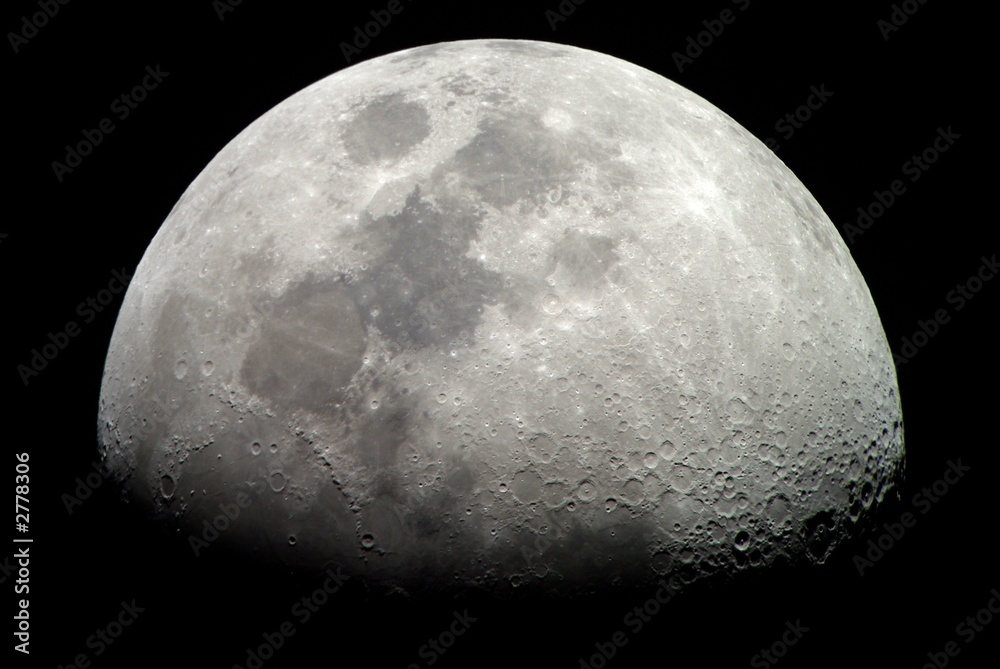 Księżyc Ziemii - obrazy, fototapety, plakaty 