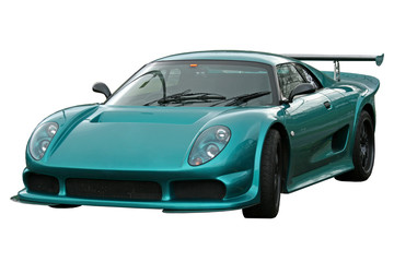 Naklejka na meble light blue supercar
