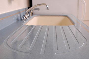 solid surface countertop with sink