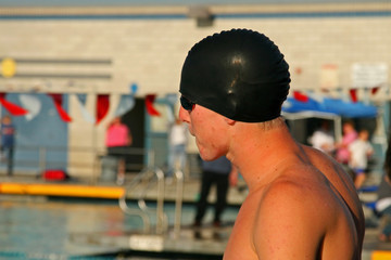 Canvas Print - swim meet