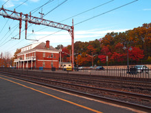 A Small Town Train Station