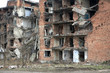 scars of war in grozny, chechnya