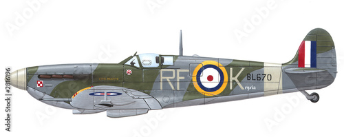 supermarine spitfire mk. vb Fototapeta