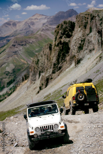 Naklejka na szybę moutain pass