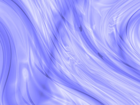 blue wavy curves, abstract background
