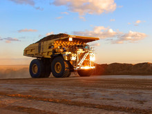 Mining Truck Carting Coal