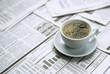 coffee newspaper , business