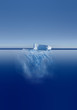 Leinwanddruck Bild iceberg