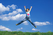© Jacek Chabraszewski - young girl jumping