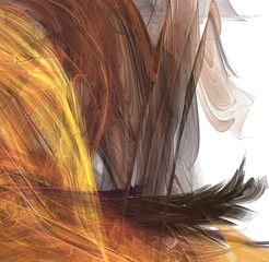 Poster - fractal hair