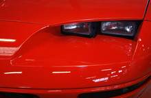 Detail Of A Red Sports Car