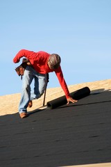 Wall Mural - roofer