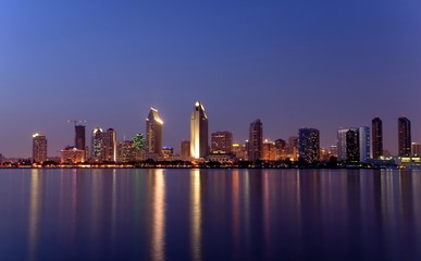 Wall Mural - san diego lights 3