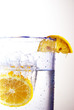 Leinwanddruck Bild lemon splash 02