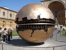 Rome Globe Sculpture