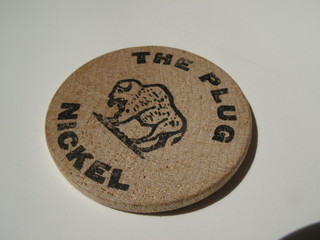 wooden nickel