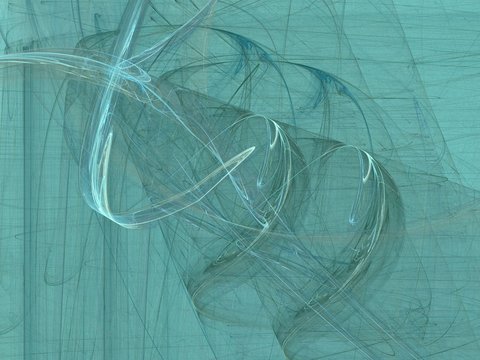 abstract fractal shape