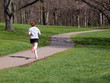 © jamie - woman jogging in park