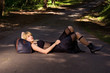 © Coka - lying on the road