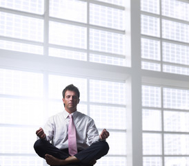 Wall Mural - businessman relaxing