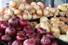 Onions At The Market