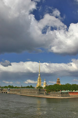 Wall Mural - saint-petersburg fortress