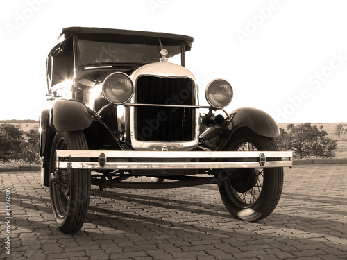 vintage car Canvas Print