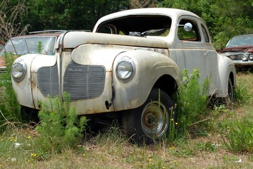 Canvas Print - classic car for sale