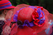 Red And Purple Hat