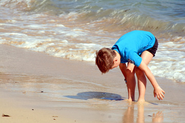 Sticker - am meer