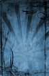 Abstrakter Grunge Tattoo Hintergrund Tribals blau