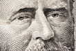 ulysses s. grant close up from 50 dollar bill