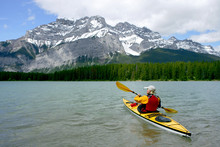 Kayaking In Banff