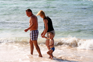 Poster - am strand