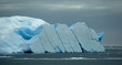Capsized iceberg