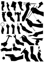 Collection Of Hand Vector 2