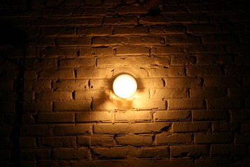 light on the wall