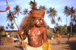 Jeune garçon, tribu de Tiéti, Nouvelle-Calédonie