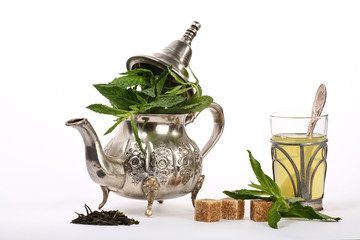 Moroccan mint tea