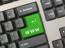 Keyboard - Green Internet Key