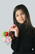 Child with Small Fruit Basket