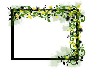 Wall Mural - Vine Frame