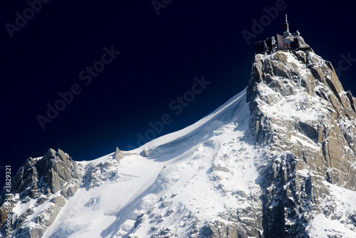 Fotomural View of Aiguille Du Midi from Chamonix