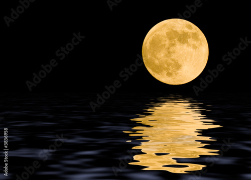 Foto-Tischdecke - The moon (von PictureArt)