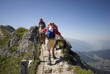 walking in european alps